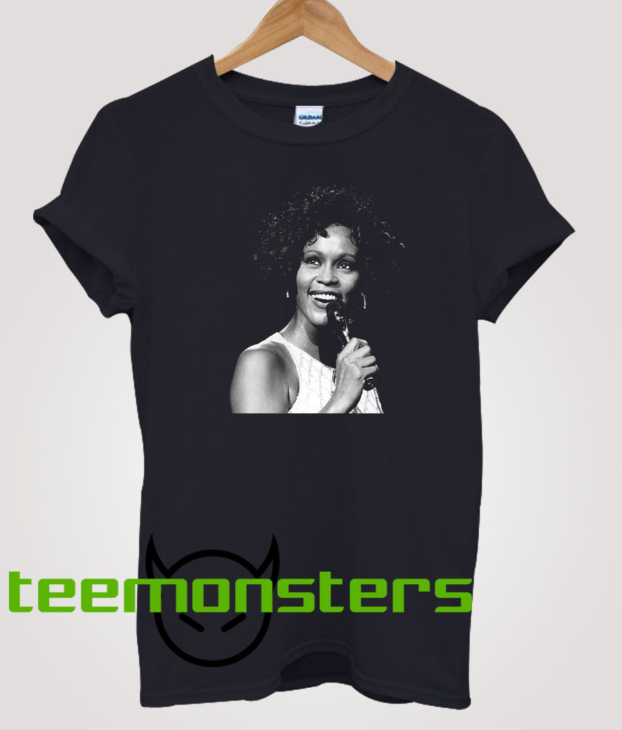 whitney houston t shirt topshop