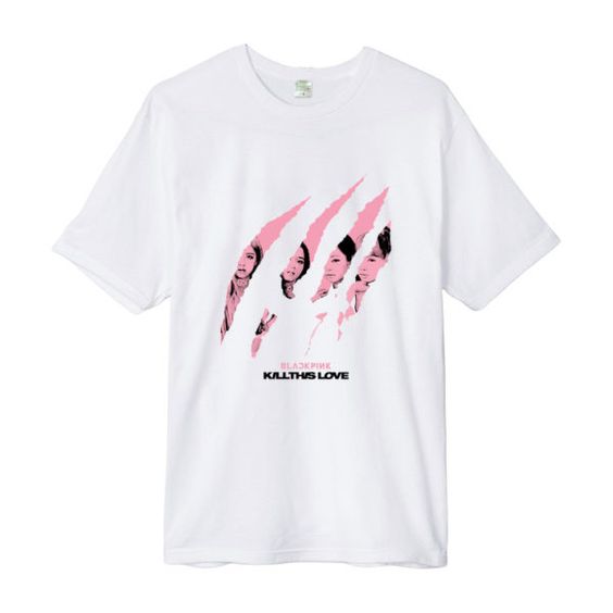 blackpink t shirt kill this love